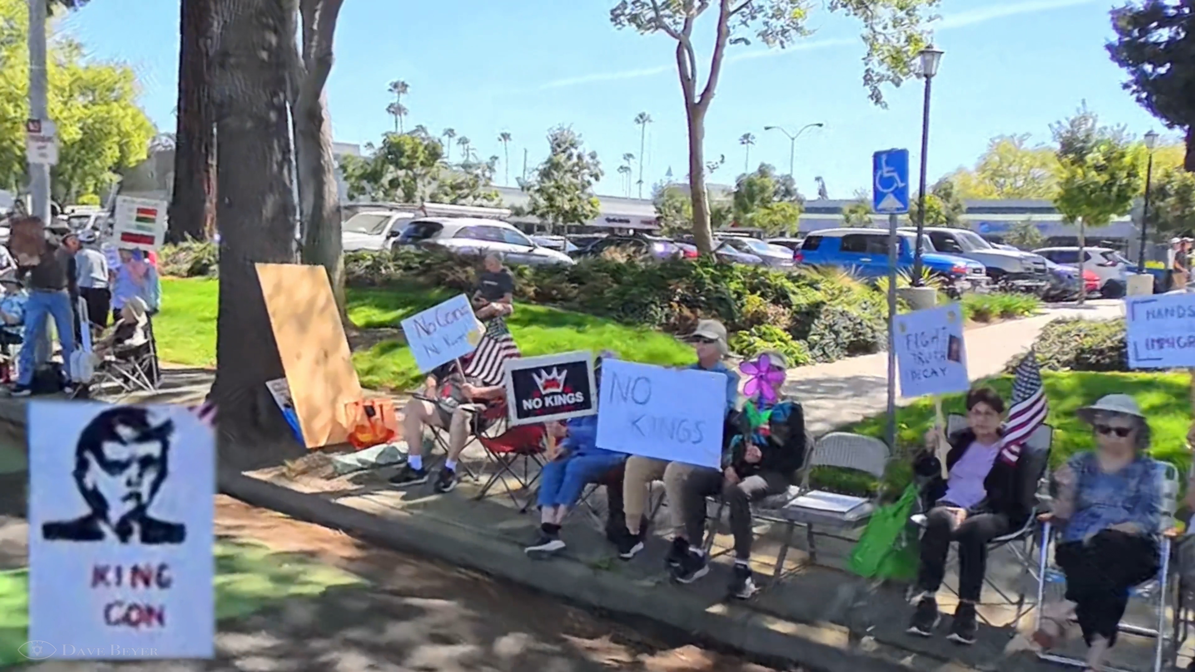 No Kings on El Camino Real